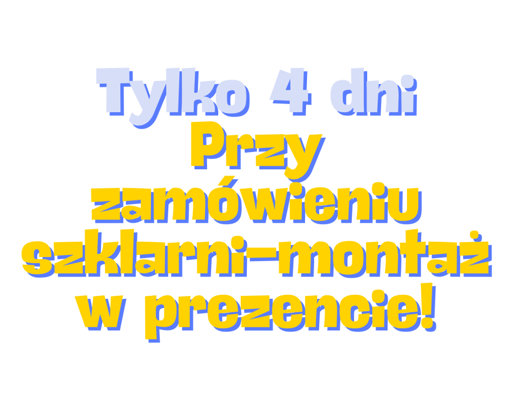 Dobrze, że tutaj jesteś!  Wiem, że bardzo czekałeś! Tylko 4 dni! Montaż GRATIS! Dobrze, że tutaj jesteś!  Wiem, że bardzo czekałeś! Tylko 4 dni! Montaż GRATIS!