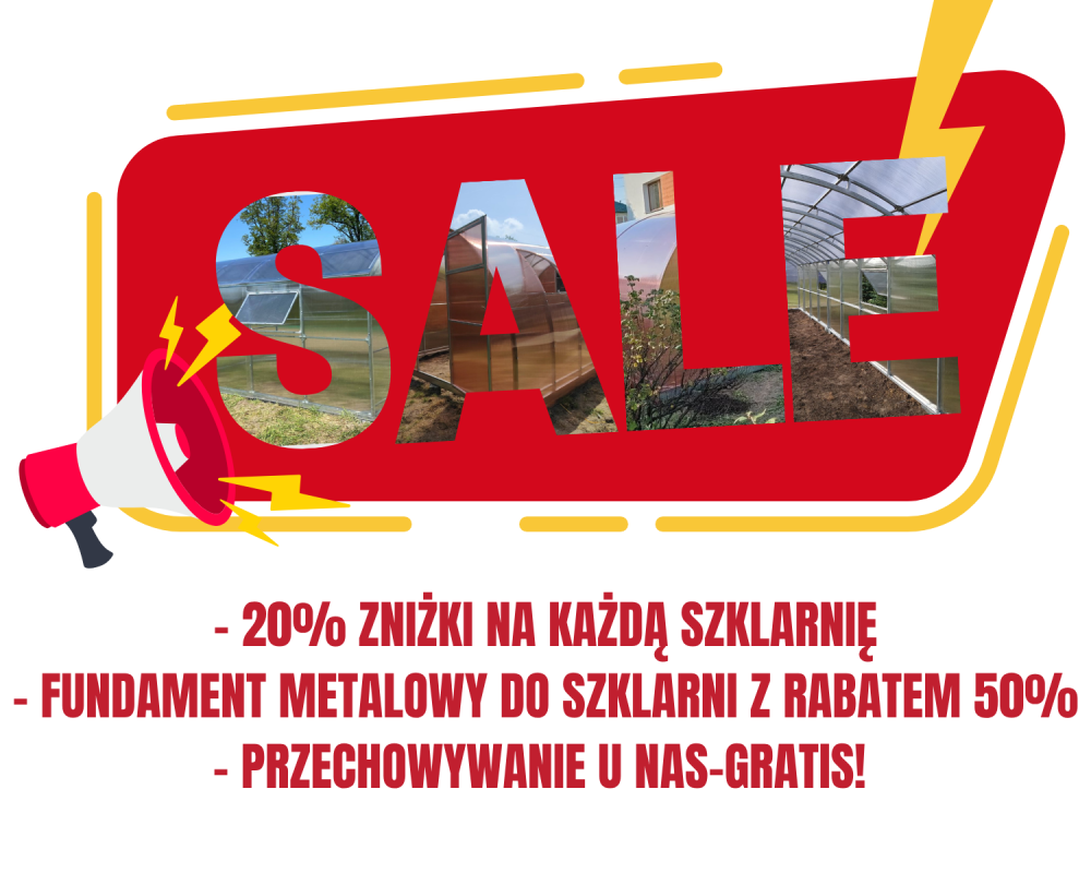 Po co czekać do jesieni? Szklarnia dostępna latem — bez stresu i po okazyjnej cenie Po co czekać do jesieni? Szklarnia dostępna latem — bez stresu i po okazyjnej cenie