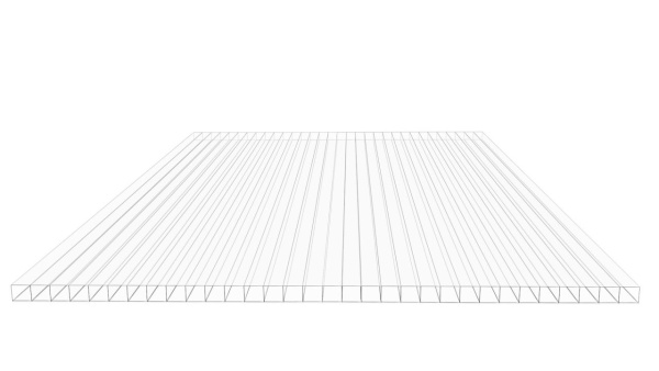 Poliwęglan komorowy bezbarwny 2,1x3m