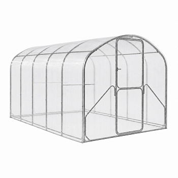 Szklarnia z POLIWĘGLANU Sfera profil stalowy ocynkowany 40x20mm