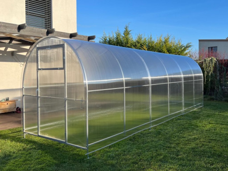 zdjęcie Szklarnia z POLIWĘGLANU Malutka profil stalowy ocynkowany 20x20mm ze sklepu maleszklarnie.pl