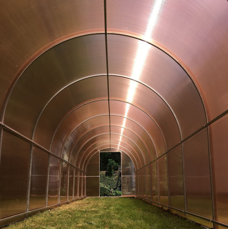 zdjęcie Szklarnia Malutka z poliwęglanu Zbiory+ profil stalowy ocynkowany 20x20mm ze sklepu maleszklarnie.pl