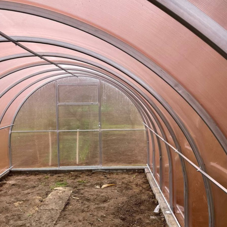 zdjęcie Szklarnia z poliwęglanu Zbiory+ Skarbnica profil stalowy ocynkowany 40x20mm ze sklepu maleszklarnie.pl