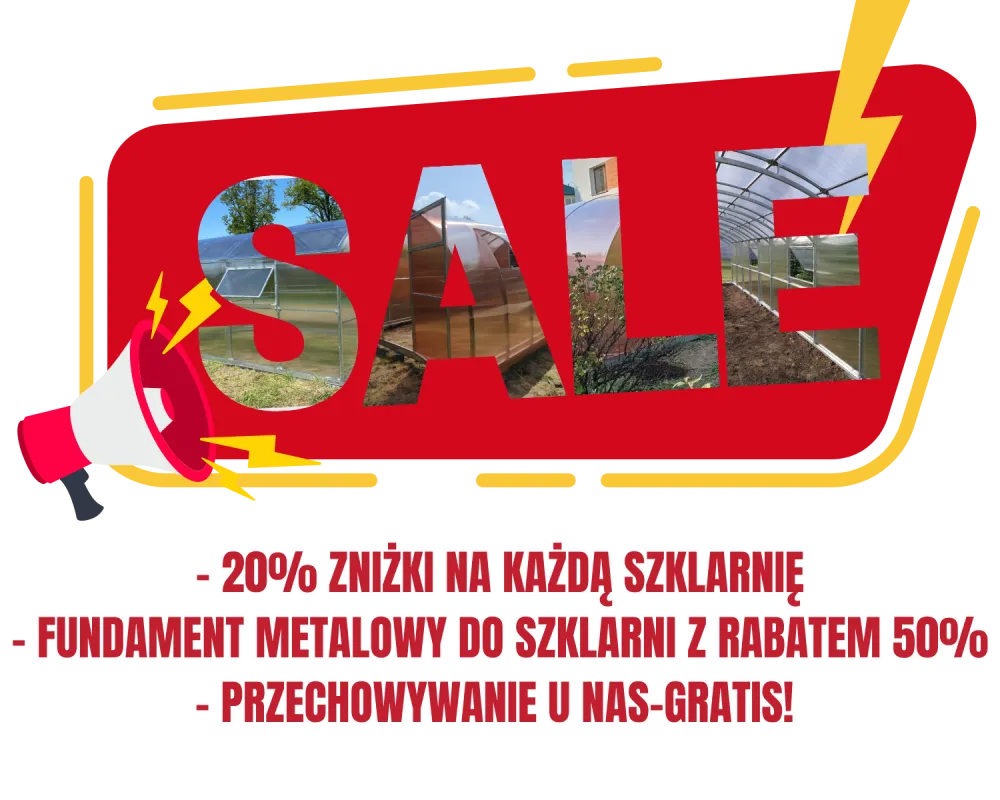 Po co czekać do jesieni? Szklarnia dostępna latem — bez stresu i po okazyjnej cenie Po co czekać do jesieni? Szklarnia dostępna latem — bez stresu i po okazyjnej cenie