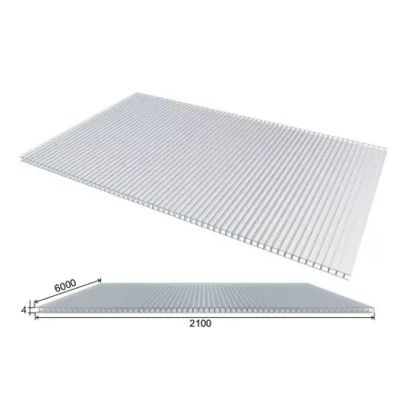 zdjęcie Poliwęglan komorowy bezbarwny 2,1x3m ze sklepu maleszklarnie.pl