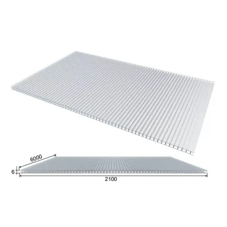 zdjęcie Poliwęglan komorowy bezbarwny 2,1x3m ze sklepu maleszklarnie.pl