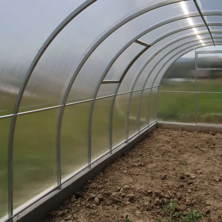 zdjęcie Szklarnia z POLIWĘGLANU Skarbnica profil stalowy ocynkowany 40x20mm ze sklepu maleszklarnie.pl