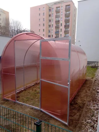 zdjęcie Szklarnia Malutka z poliwęglanu Zbiory+ profil stalowy ocynkowany 20x20mm ze sklepu maleszklarnie.pl
